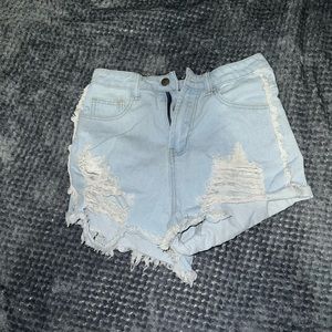 Jean shorts